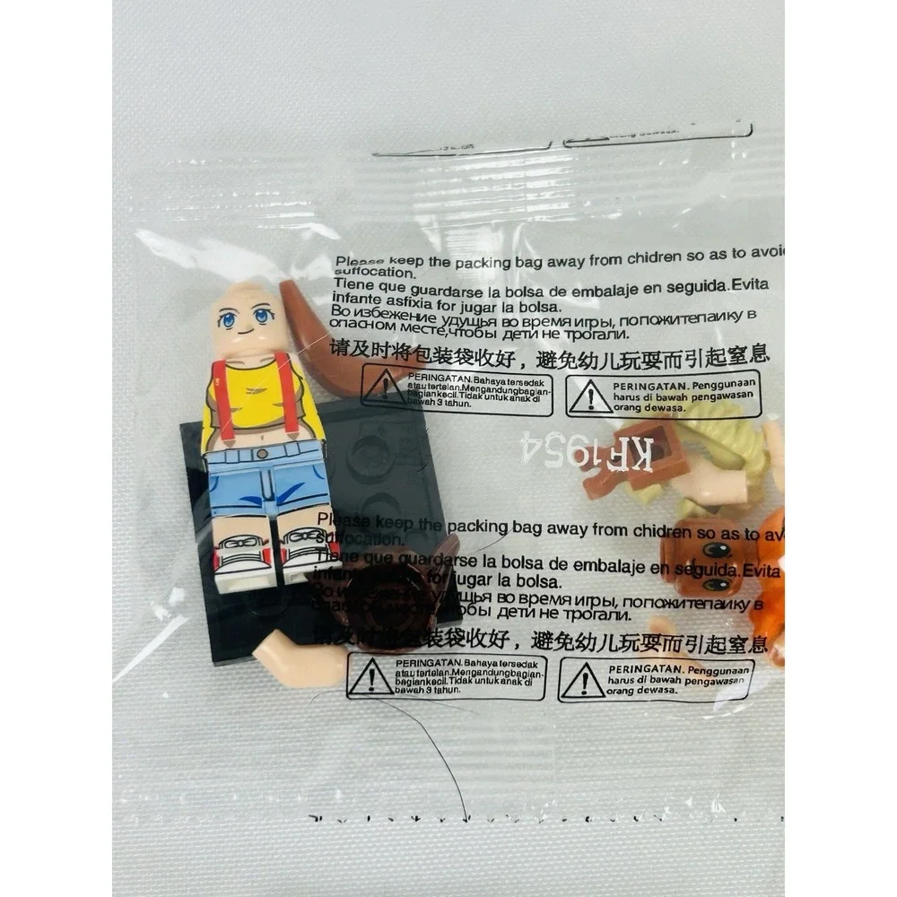 Custom PAD Printed LEGO Pokémon W/ Trainer Minifigure Lot of 8